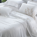 Jogo de Cama Queen Kacyumara Lovan 400 Fios 100% Viscose de Bambu Estampado