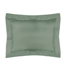 Fronha Altenburg Cetim Sublime Ponto Ajour com 4 Abas de 7cm 50x70cm Cor Verde Agave