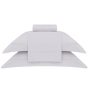 Jogo de Cama Buddemeyer Cetim Damask Stripes P.15 300 Fios 100% Algodão Super King Cor Bege