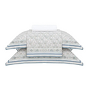 Jogo de Cama Bud Vision Lanvin Cetim 300 Fios 100% Algodão Super King Estampado