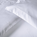 Jogo de Cama Trussardi Florim 100% Algodão 240 x 280cm Queen Branco