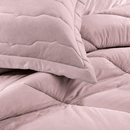 Edredom Altenburg Malha 100% Algodão 1,70x2,40m Cor Rosé Natural