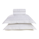 Jogo de Cama Trussardi Florim 100% Algodão 240 x 280cm Queen Branco