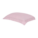 Fronha Damask Square 3 Abas 50x70 cm Cor Rosa 300 Fios 100% Algodão Cetim