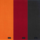 Jogo de 3 Peças Quadriculado 48x71 cm Cores Vermelho, Cinza e Laranja 100% Algodão