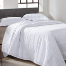 Colcha Satinee Square Queen Cor Branco 100% Algodão