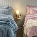Kit Cobre Leito Colcha Karsten Infantil Orion 100% Poliéster 180 x 260 Solteiro Rosa
