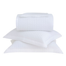 Kit Colcha Buddemeyer New Colors Micromatelassê 3 Peças 270 Fios 100% Algodão Cetim King Cor Branco