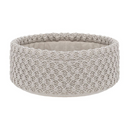 Cesto Tricot Manu 10x25 cm Cor Kaki 100% Poliéster e Algodão