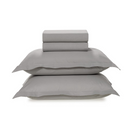 Jogo de Cama Karsten Tom 4 Peças 220 x 250cm Casal Cinza