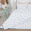 Jogo de lençol 200 Fios  4 peças Estampado - Energia Boa