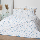 Jogo de lençol 200 Fios  4 peças Estampado - Energia Boa