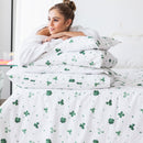 Jogo de lençol 200 Fios 4 peças Estampado - Sorte