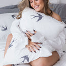 Jogo de lençol 200 Fios 4 peças  Estampado - Voe Alto