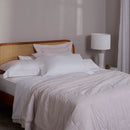 JOGO DE CAMA QUEEN ORNELLA BRANCO 2.60X2.90CM
