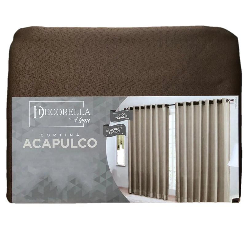 Cortina Blackout Tecido Acapulco Decorella Home 2,60 x 1,80