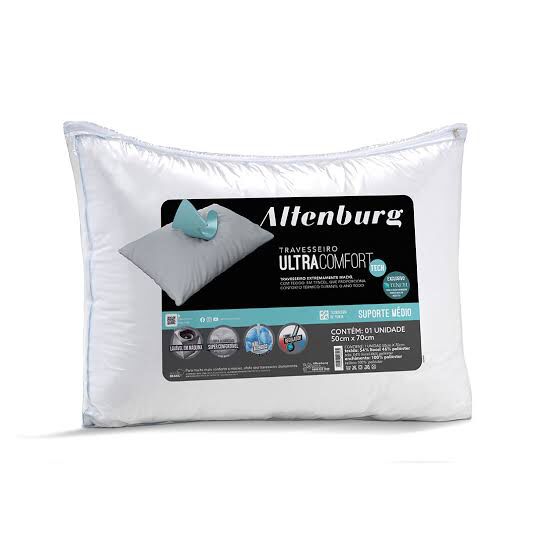 Travesseiro Altenburg Ultracomfort Suporte Médio