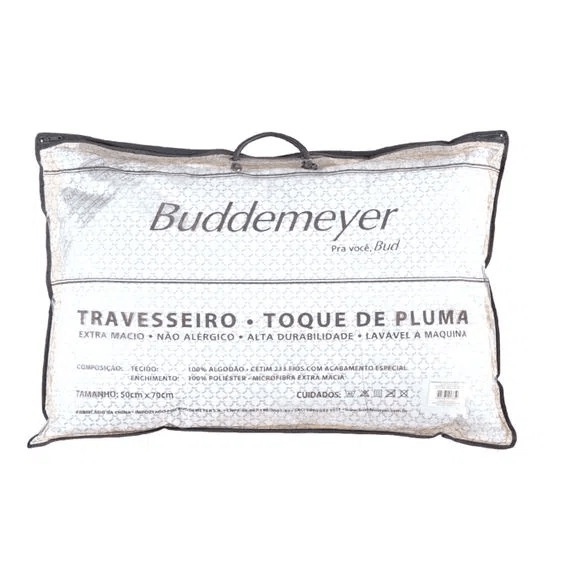 Travesseiro Toque de Pluma Buddemeyer 50 cm x 70 cm