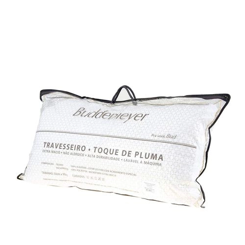 Travesseiro Toque de Pluma Buddemeyer 50cm x 90 cm